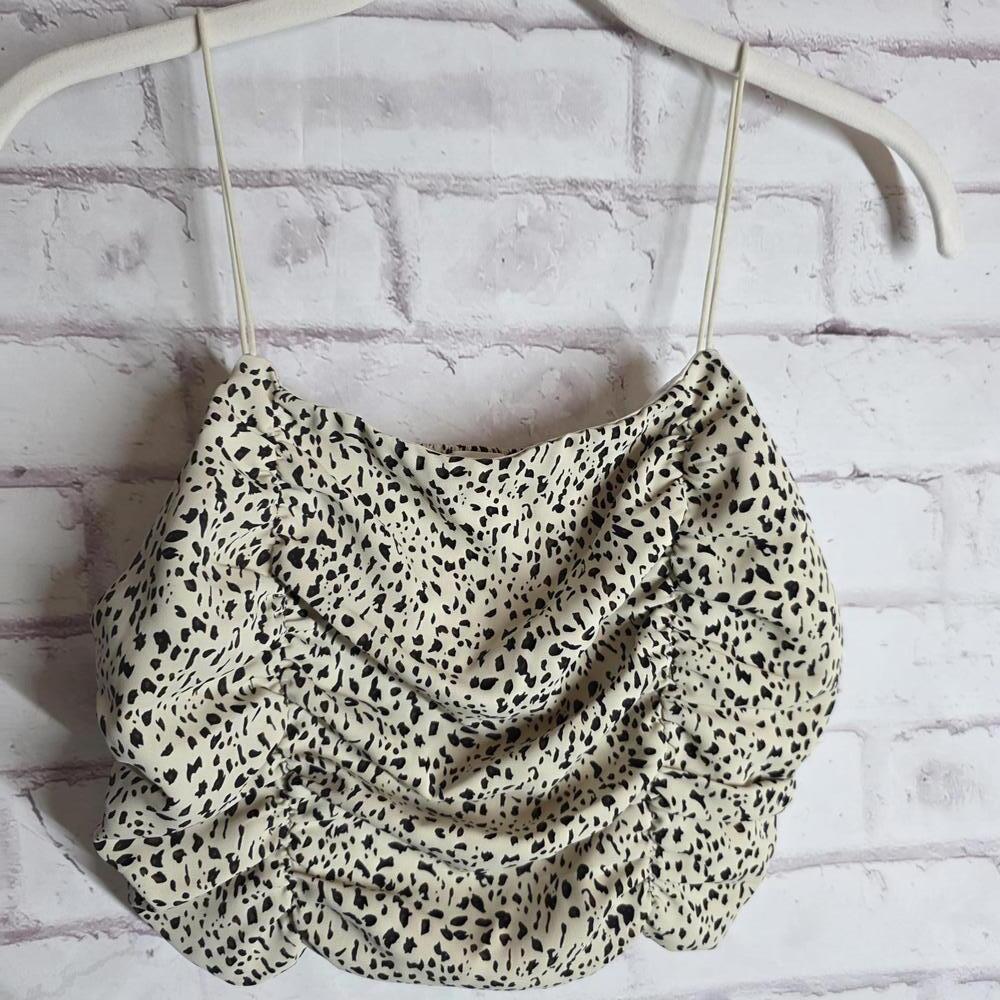 Cheetah Print Bandeau Top